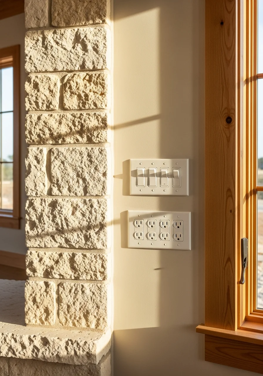 Detail shot of a completed Bee Cave home project showing high-quality finishes and professional craftsmanship.